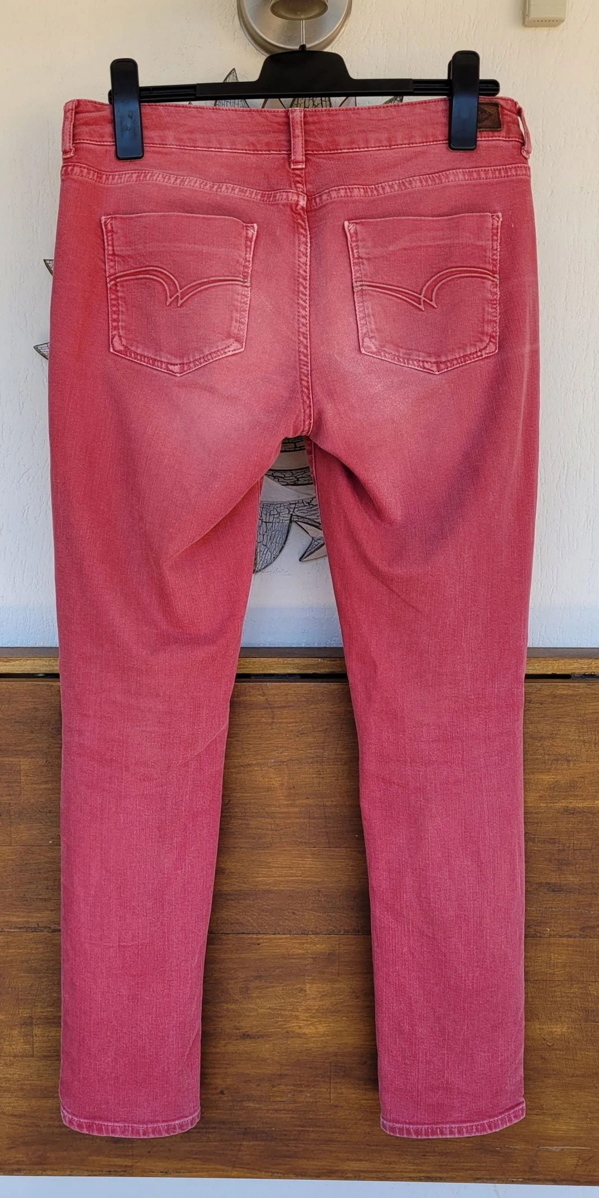 Lee Cooper Jeans TFr40/TL-Rosa-Modelo Bella Capri-Corte Skinny-BE – photo 4